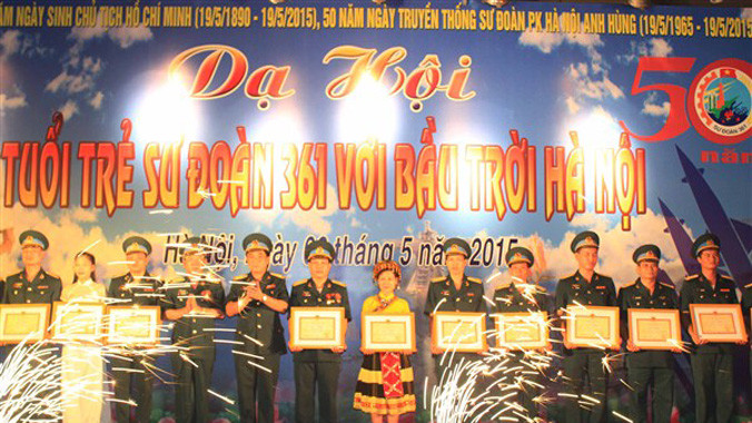 Tuổi trẻ Sư đoàn 361 với bầu trời Hà Nội