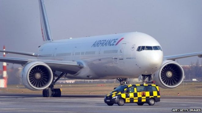 Một máy bay của Air France. Ảnh: BBC