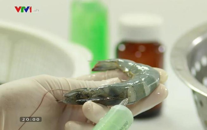 Vasep cho rằng, việc sử dụng hình ảnh con tôm để thuyết minh về "thực phẩm bẩn" là gây họa, ảnh hưởng nghiêm trọng đến ngành tôm Việt Nam. 