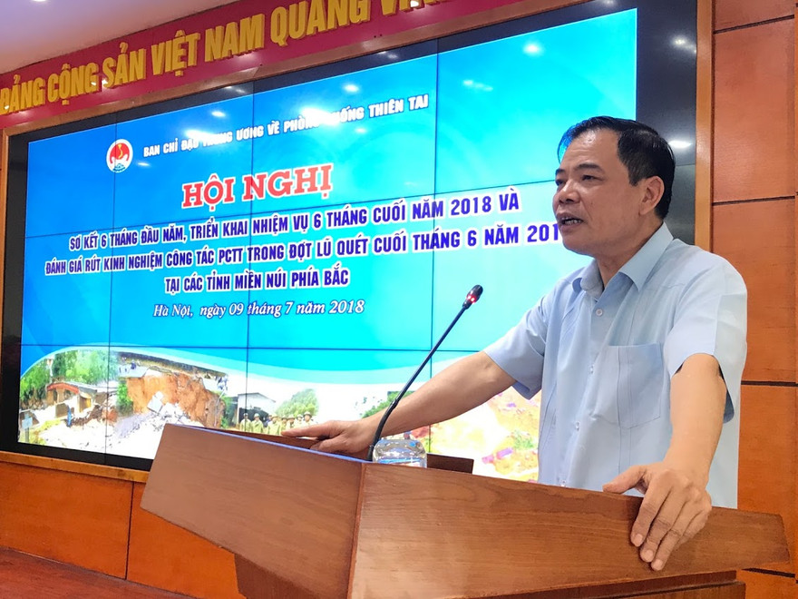 Bộ trưởng NN&PTNT Nguyên Xuân Cường