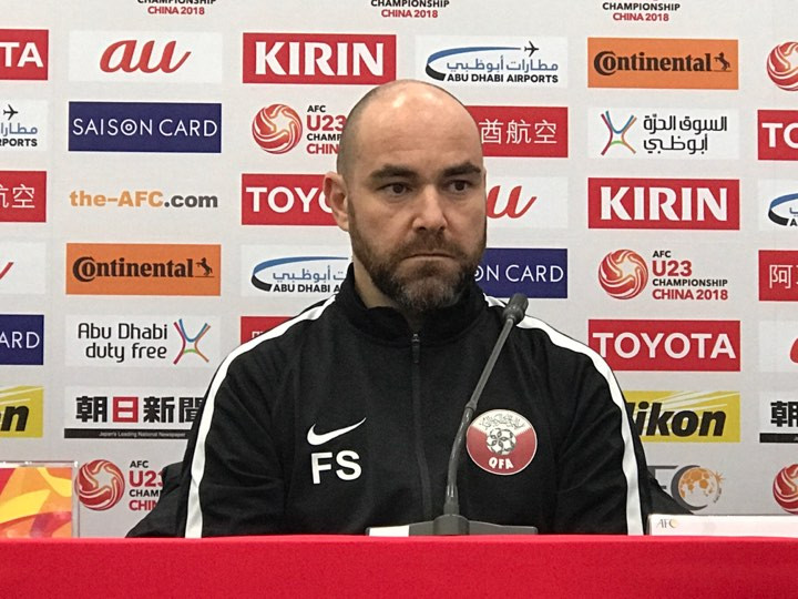 HLV Felix Sanchez của U23 Qatar