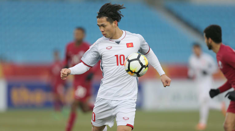 Công Phượng đã có 1 bàn thắng cho đội tuyển U23 Việt Nam ở VCK U23 châu Á 2018.