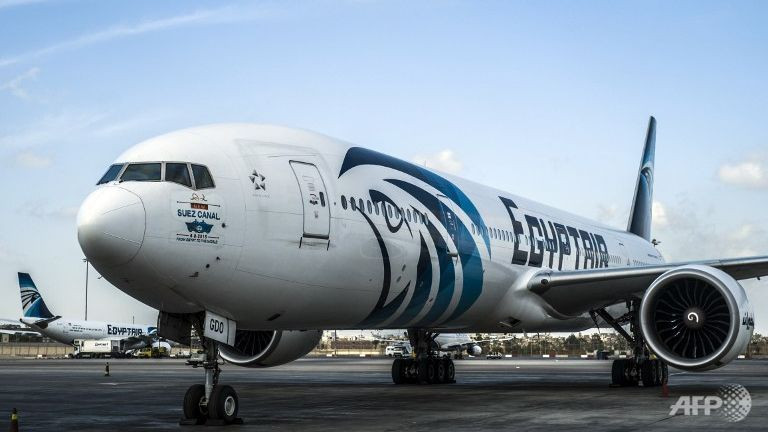 Một chiếc máy bay của hãng Egypt Air