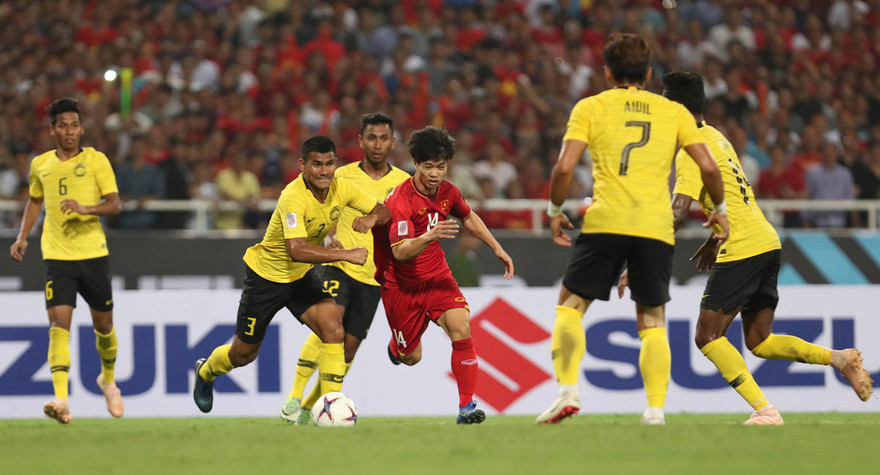 HLV Park Hang Seo có thể dùng Công Phượng để tung đòn "kết liễu" Malaysia? Ảnh: Vnexpress