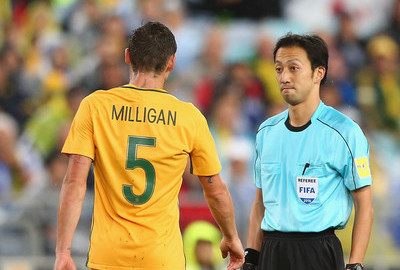 Trọng tai Jumpei Lida bắt chính trận giao hữu Australia- Hy Lạp