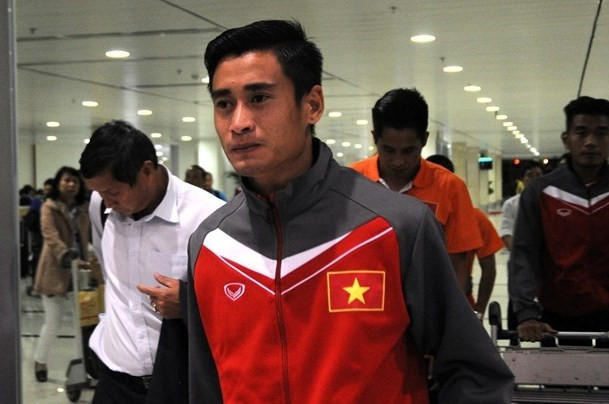 Tiền vệ Vũ Minh Tuấn (CLB Quảng Ninh).