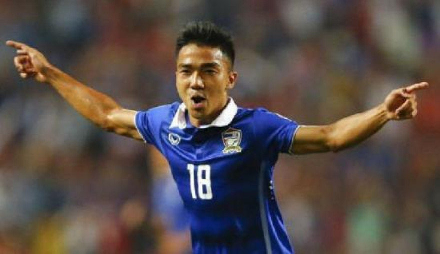 Chanathip Songkrasin là cầu thủ Thái Lan đầu tiên sang chơi bóng tại Nhật Bản