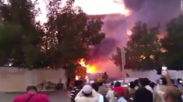 Một vụ tấn công tại Saudi Arabia. Ảnh: CNN