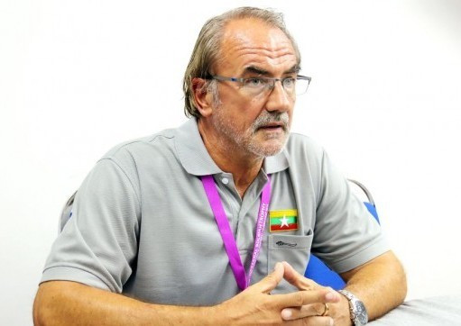 HLV đội tuyển Myanmar Gerd Zeise