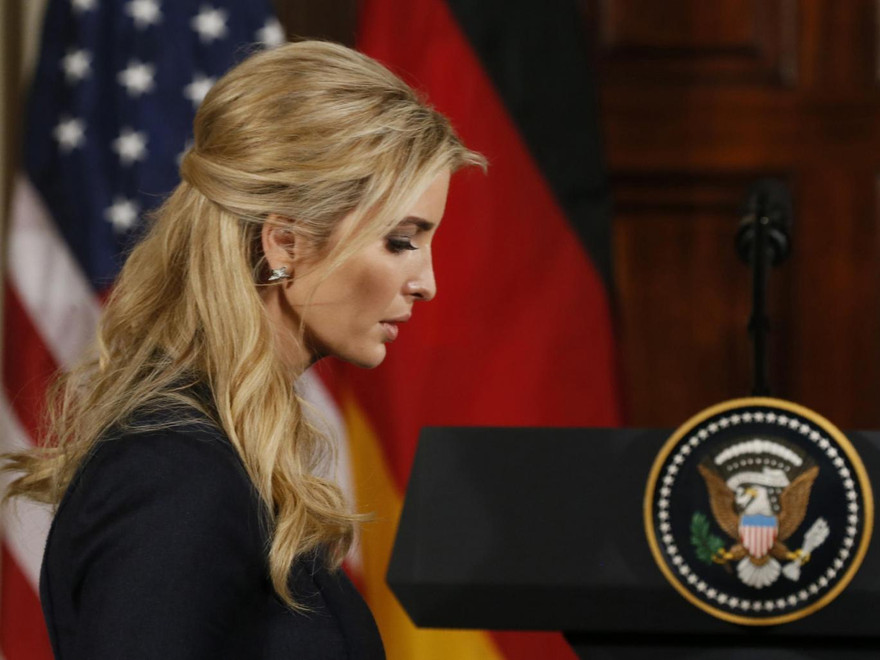Con gái của ông Trump, Ivanka Trump sẽ là cố vấn cho cha mà không cần nhận lương. Ảnh: Reuters