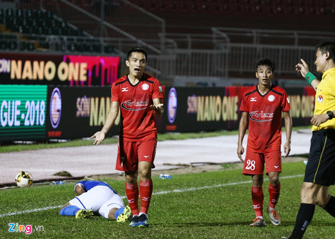 Sầm Ngọc Đức từng nhiều lần nhận án phạt vì thi đấu thô bạo ở V-League.