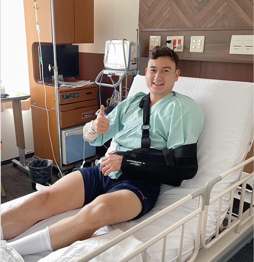 Đặng Văn Lâm cần khoảng 4 tháng để bình phục chấn thương sau khi phẫu thuật. (ảnh FBNV)