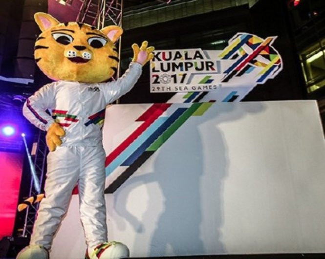 Chú hổ Rimau- linh vật của SEA Games 29