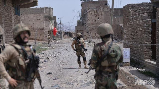 Lực lượng an ninh Pakistan.