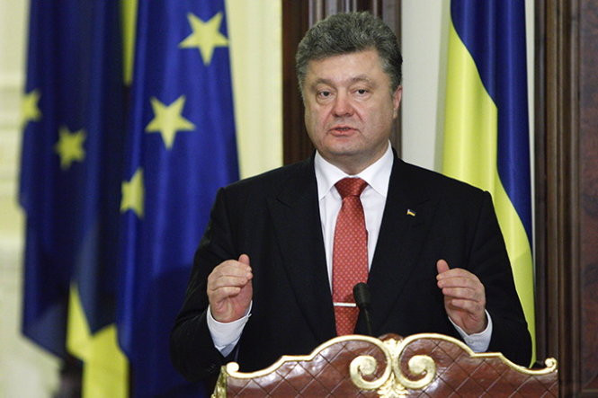 Tổng thống Ukraine Petro Poroshenko 