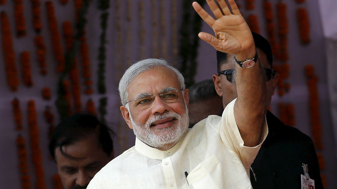 Thủ tướng Ấn Độ Narendra Modi . 