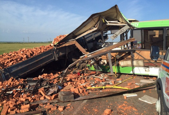 Hiện trường vụ tai nạn. Ảnh: RT