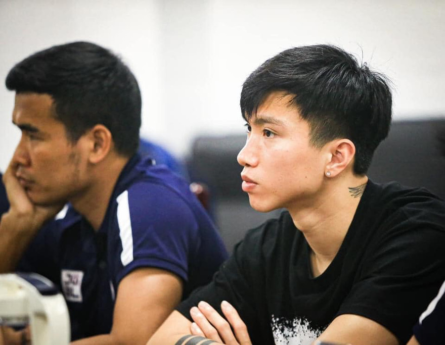 Đoàn Văn Hậu đã nghỉ thi đấu dài ngày vì chấn thương và hiện chưa rõ ngày trở lại. (ảnh Anh Nghiêm)