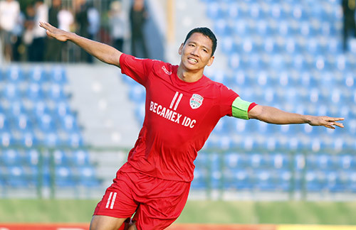 Anh Đức đã qua thời đỉnh cao phong độ từ lâu nhưng vẫn được HLV Park Hang Seo gọi lại đội tuyển Việt Nam.