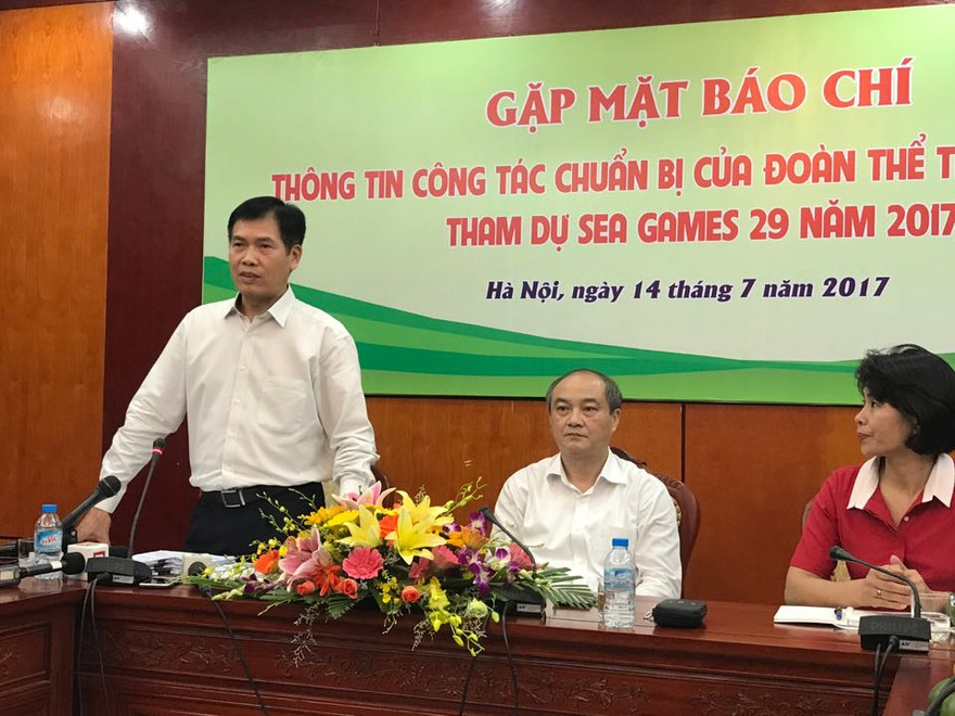 Đoàn TTVN dự SEA Games 29 còn 2 phó đoàn.