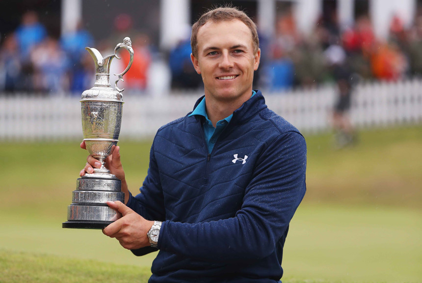 Jordan Spieth ăn mừng chức vô địch British Open 2017