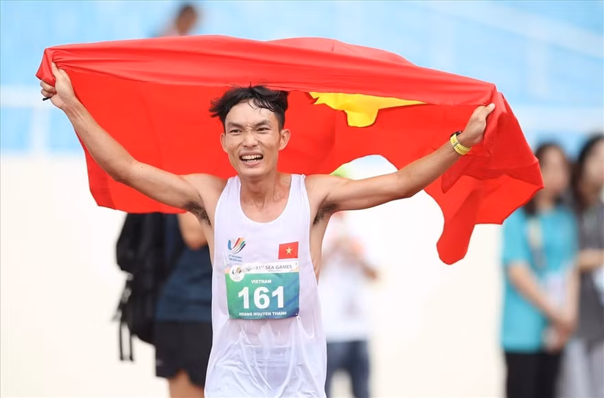 Hoàng Nguyên Thanh là hy vọng vàng của điền kinh Việt Nam ở SEA Games 32 
