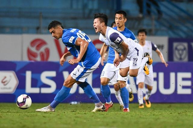 LS V-League một phen chộn rộn vì COVID-19. (ảnh Anh Tú)