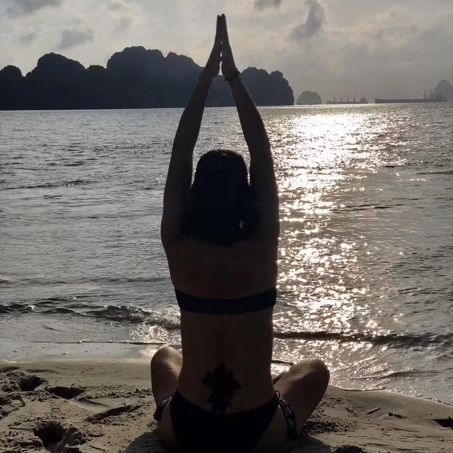 Thời son trẻ, Kim Huệ là một trong những mỹ nhân của làng bóng chuyền Việt Nam.
