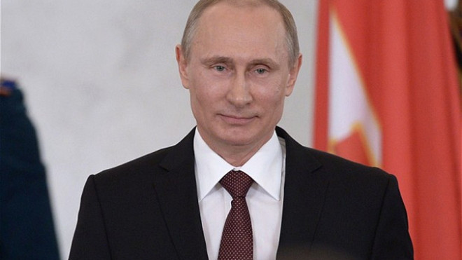 Tổng thống Nga Vladimir Putin 