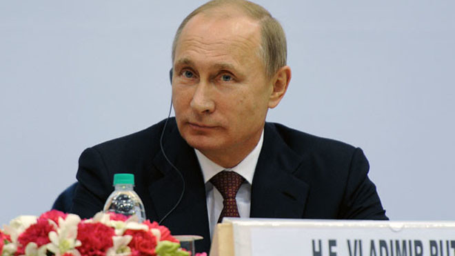 Tổng thống Nga Vladimir Putin 