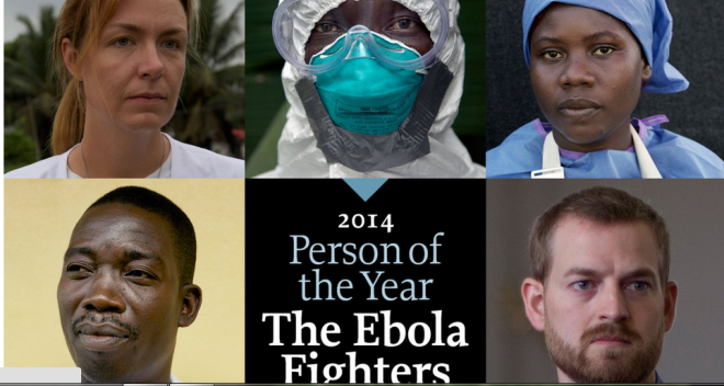 Chiến binh chống Ebola vượt qua Tổng thống Putin