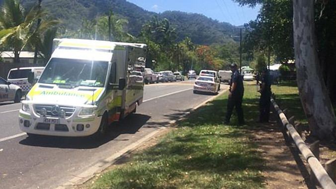 Cảnh sát được điều động tới hiện trường 