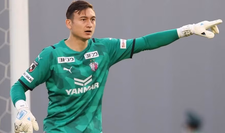 Đặng Văn Lâm đang dần khẳng định vị trí ở Cerezo Osaka (Nhật Bản). 