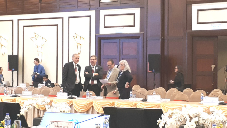 Các đại biểu tham dự Hội nghị tổng kết quan chức cao cấp CSOM ngày 6/11.