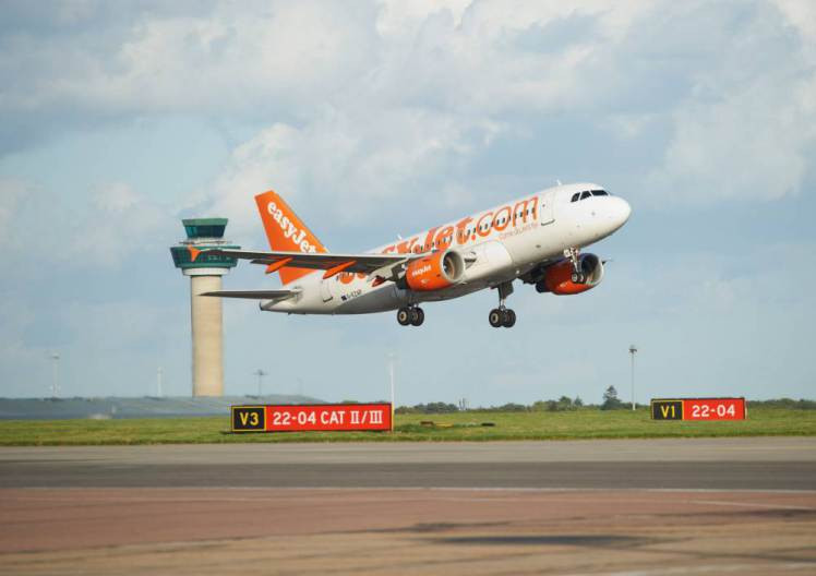 Một máy bay của EasyJet