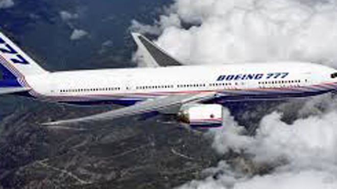 Một chiếc Boeing 777. Ảnh minh họa