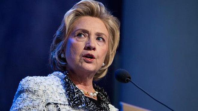 Cựu Ngoại trưởng Mỹ Hillary Clinton