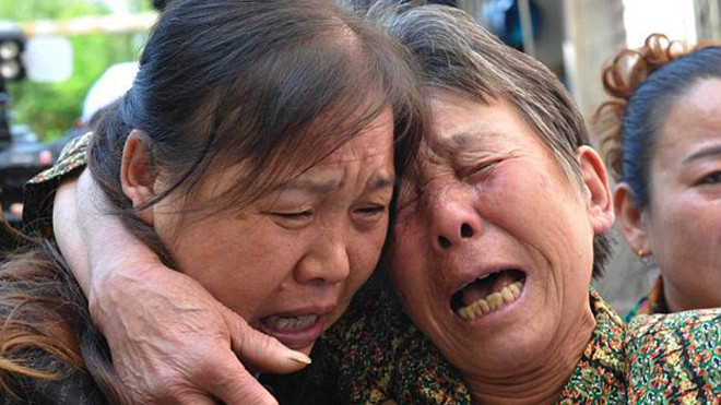 Cô Jiang Ai-wu và mẹ 