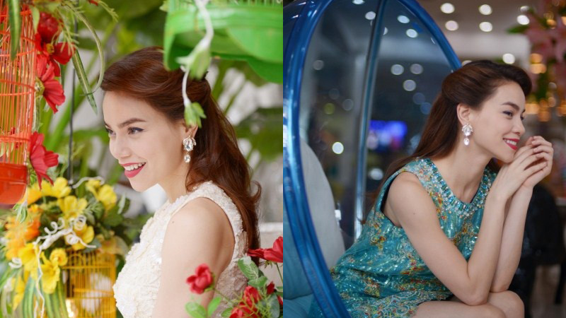 Hồ Ngọc Hà đẹp hút hồn giữa không gian tuyệt đẹp 