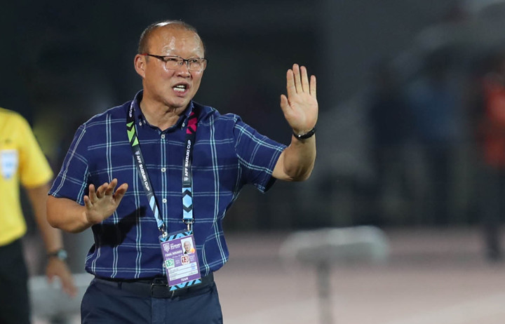 HLV Park Hang Seo. Ảnh: Vnexpress