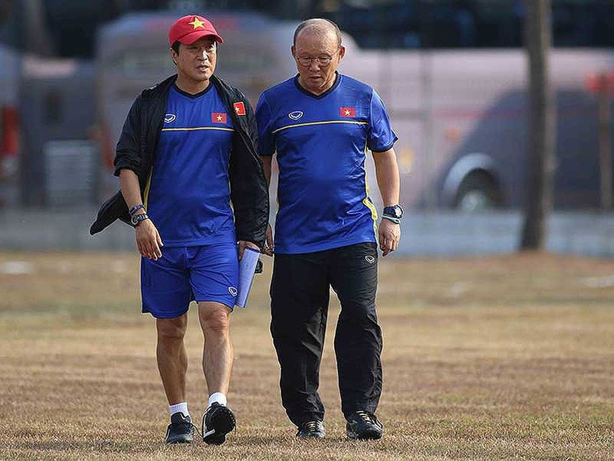 HLV Park Hang Seo đặt mục tiêu giành vị trí nhất bảng A, AFF Cup 2018.