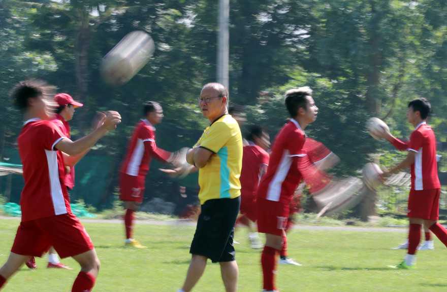 Tuyển Việt Nam phải nỗ lực để hướng tới vị trí nhất bảng A. Ảnh: Vnexpress