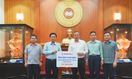 EVNGENCO1 ủng hộ 500 triệu đồng góp phần khắc phục thiệt hại do bão lũ