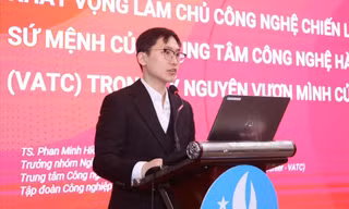 Đưa công nghệ hàng không, vũ trụ vào dự báo, ứng phó thiên tai