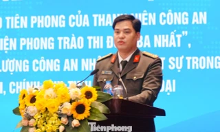 Thanh niên Công an tiên phong thực hiện phong trào thi đua “Ba nhất”