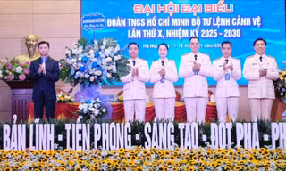 Anh Lã Hữu Lập giữ chức Trưởng ban Thanh niên Bộ Tư lệnh Cảnh vệ 