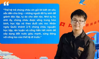 Sinh viên Việt Nam tri ân thế hệ đi trước