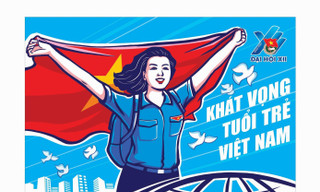 Tiếp tục nhận tác phẩm thi sáng tác tranh cổ động tuyên truyền Đại hội Đoàn toàn quốc lần thứ XIII