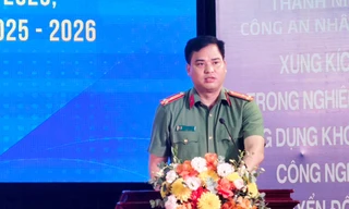 Thượng tá Đồng Đức Vũ được chỉ định giữ chức Trưởng ban Ban Thanh niên Công an nhân dân