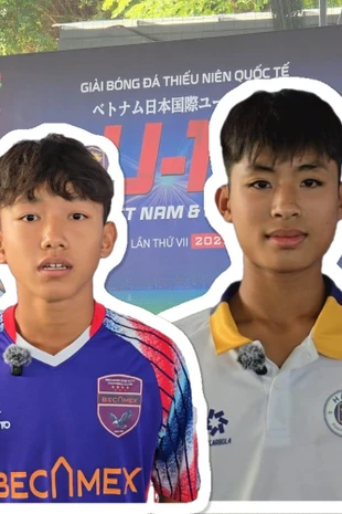 Dàn cầu thủ nhí hào hứng tranh tài tại Giải U13 Việt Nam - Nhật Bản lần VII